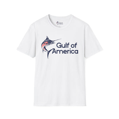 Gulf of America Unisex T-Shirt, Coastal Apparel, Fishing Gift, Summer Wear, Vacation Clothing, Marine Pride Tee