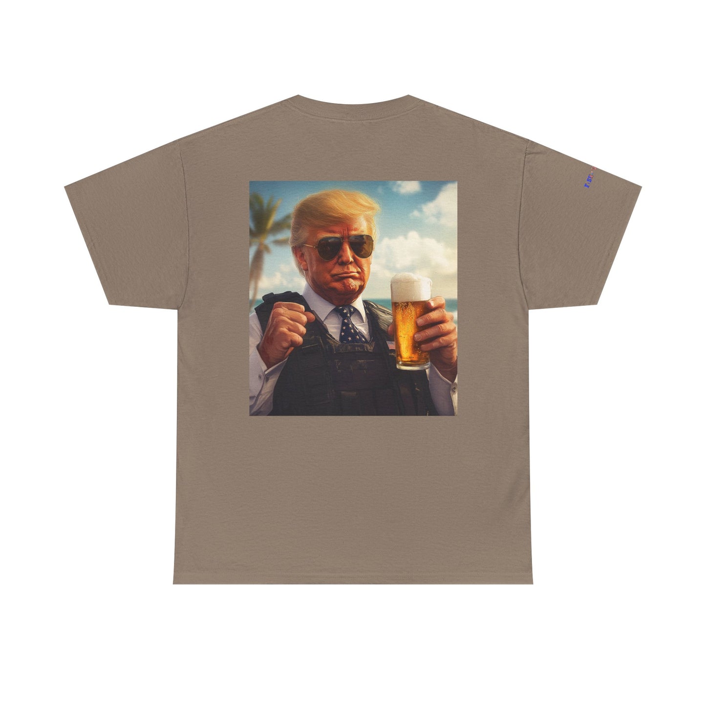 Trump Gulf of America Brewery Tee, Unisex Cotton T-Shirt, Summer Apparel, Casual Wear, America Pride