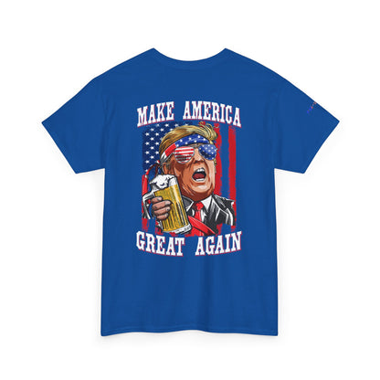 MAGA Trump Gulf of America Tee, Unisex Cotton T-Shirt, Fishing Shirt, Summer Apparel, Casual Wear, Gift for Anglers