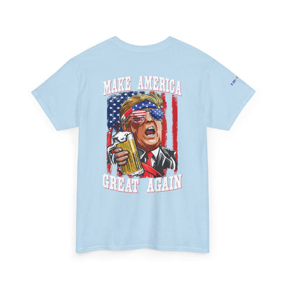 MAGA Trump Gulf of America Tee, Unisex Cotton T-Shirt, Fishing Shirt, Summer Apparel, Casual Wear, Gift for Anglers