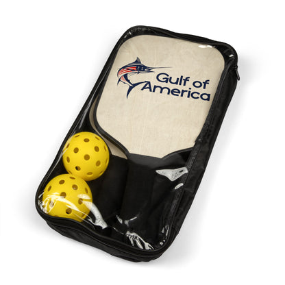 Gulf of America Pickleball Set - Fun Outdoor Activity Gear, Perfect for Sports Lovers, Summer Parties, Family Gatherings, Gifts for Athletes