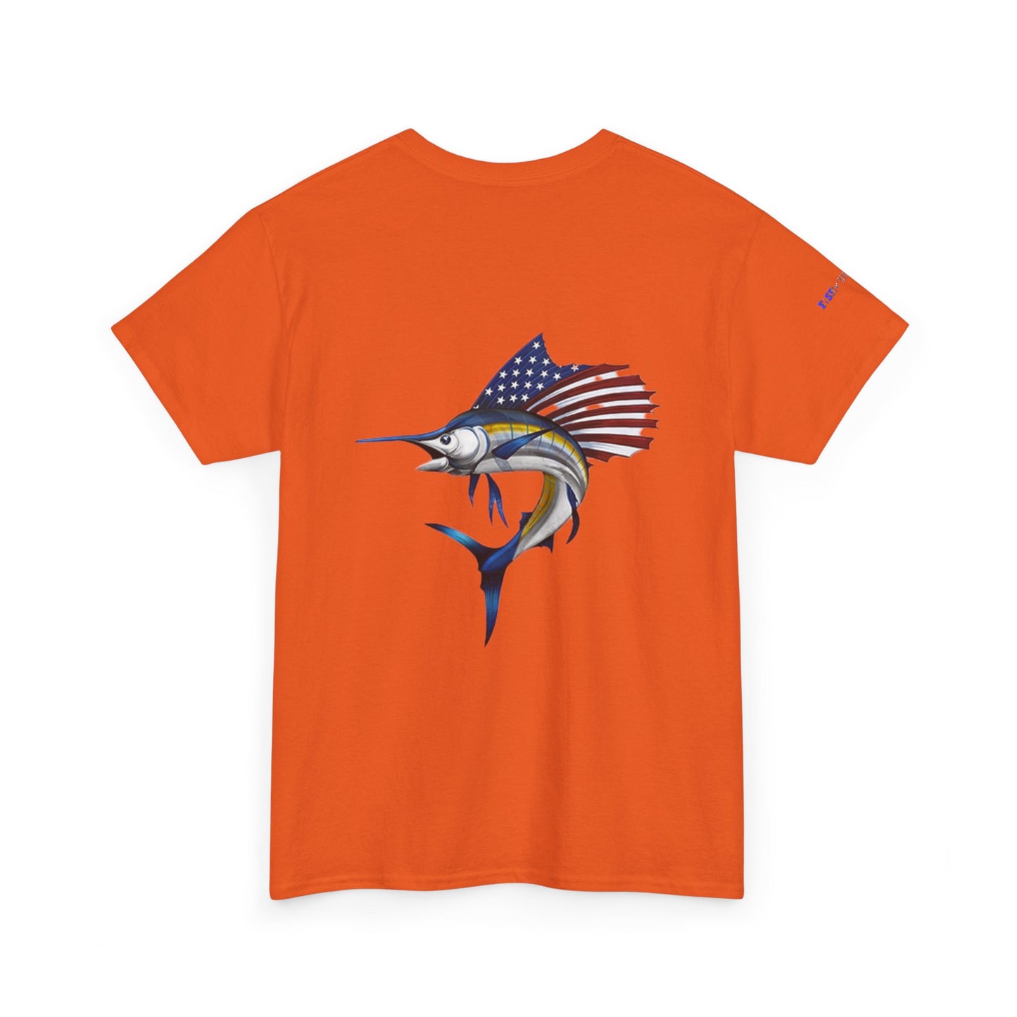 Sailfish Flag Gulf of America Tee, Unisex Cotton T-Shirt, Fishing Shirt, Summer Apparel, Casual Wear, Gift for Anglers