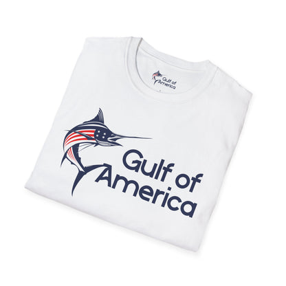 Gulf of America Unisex T-Shirt, Coastal Apparel, Fishing Gift, Summer Wear, Vacation Clothing, Marine Pride Tee