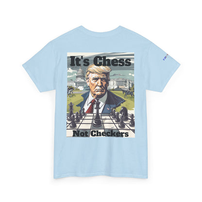 Chess Not Checkers Trump Gulf of America Brewery Tee, Unisex Cotton T-Shirt, Fishing Shirt, Summer Apparel, Casual Wear, Gift for Anglers