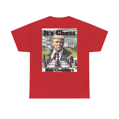 Chess Not Checkers Trump Gulf of America Brewery Tee, Unisex Cotton T-Shirt, Fishing Shirt, Summer Apparel, Casual Wear, Gift for Anglers