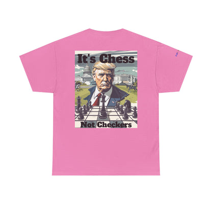 Chess Not Checkers Trump Gulf of America Brewery Tee, Unisex Cotton T-Shirt, Fishing Shirt, Summer Apparel, Casual Wear, Gift for Anglers