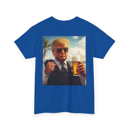 Trump Gulf of America Brewery Tee, Unisex Cotton T-Shirt, Summer Apparel, Casual Wear, America Pride