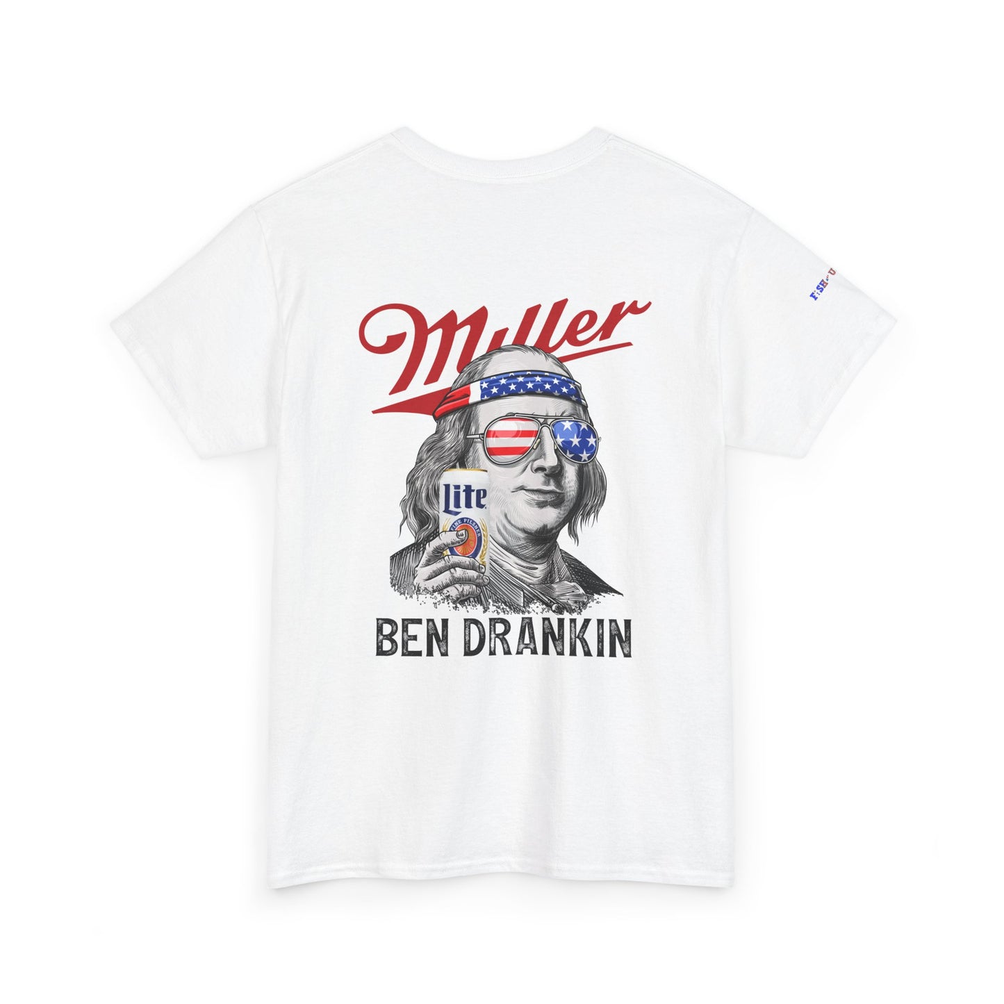 Ben Franklin Gulf of America Brewery Tee, Unisex Cotton T-Shirt, Fishing Shirt, Summer Apparel, Casual Wear, Gift for Anglers