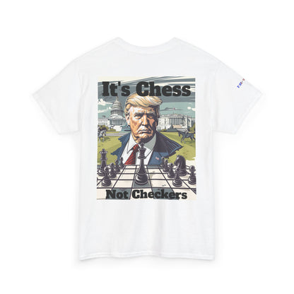 Chess Not Checkers Trump Gulf of America Brewery Tee, Unisex Cotton T-Shirt, Fishing Shirt, Summer Apparel, Casual Wear, Gift for Anglers