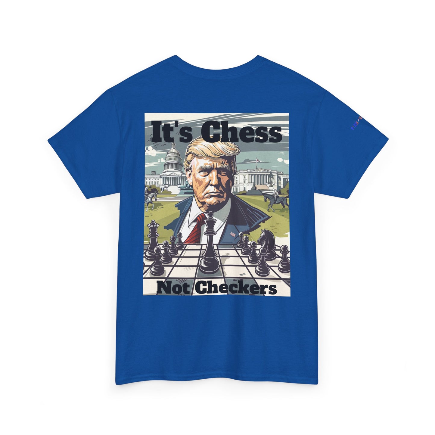 Chess Not Checkers Trump Gulf of America Brewery Tee, Unisex Cotton T-Shirt, Fishing Shirt, Summer Apparel, Casual Wear, Gift for Anglers