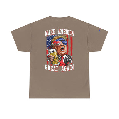 MAGA Trump Gulf of America Tee, Unisex Cotton T-Shirt, Fishing Shirt, Summer Apparel, Casual Wear, Gift for Anglers