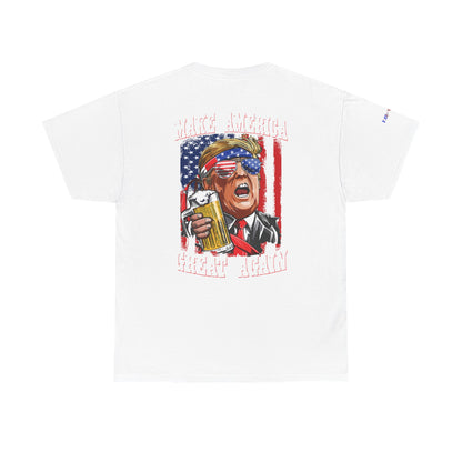 MAGA Trump Gulf of America Tee, Unisex Cotton T-Shirt, Fishing Shirt, Summer Apparel, Casual Wear, Gift for Anglers