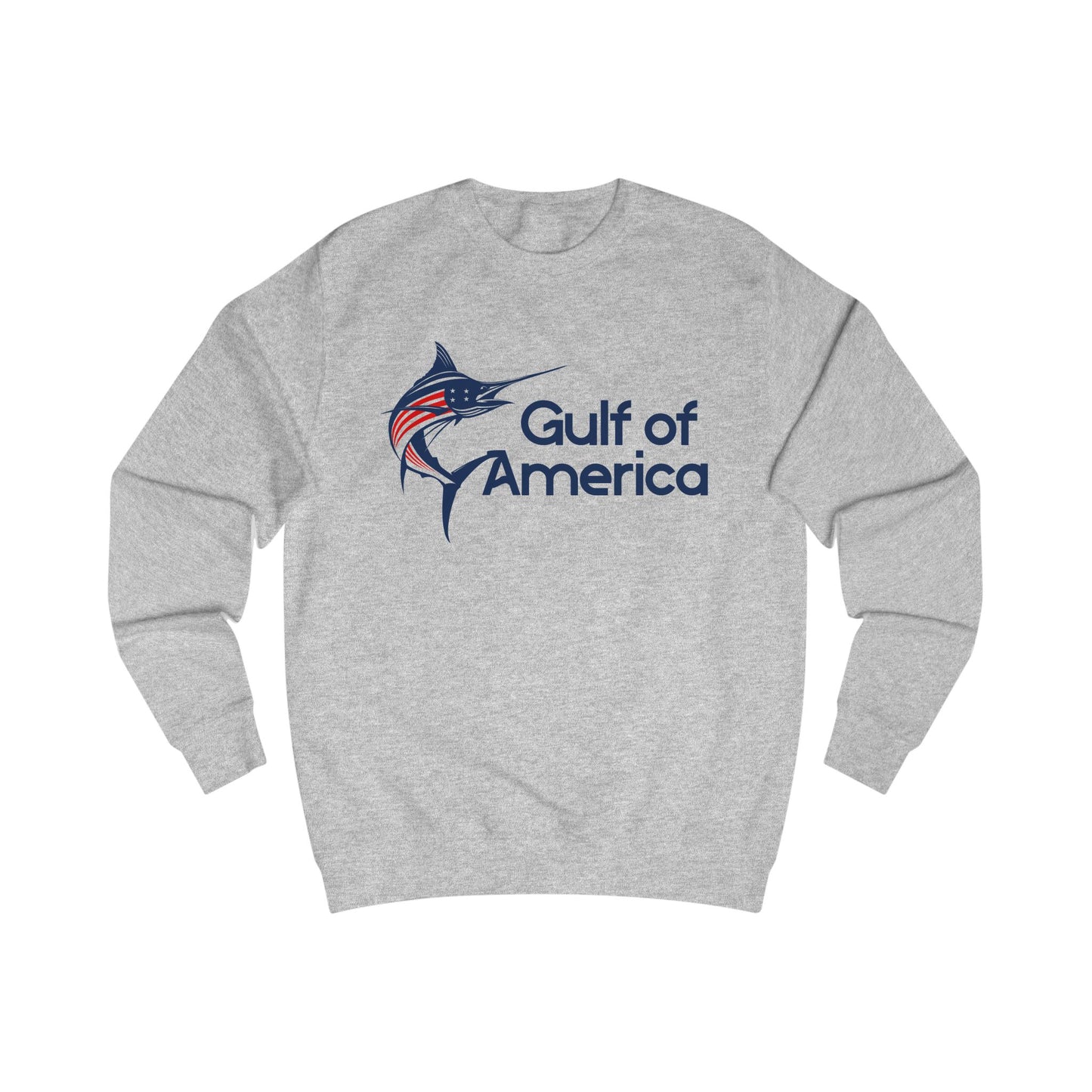 Gulf of America Unisex Sweatshirt, Casual Wear, Fishing Apparel, Beach Day Outfit, Memorial Day Gift, Summer Style