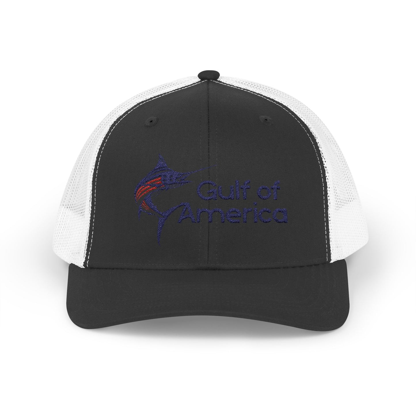 Gulf of America Snapback Trucker Cap, Fishing Gift, Summer Hat, Outdoor Accessories, Beachwear, Casual Wear, Fishing Enthusiast