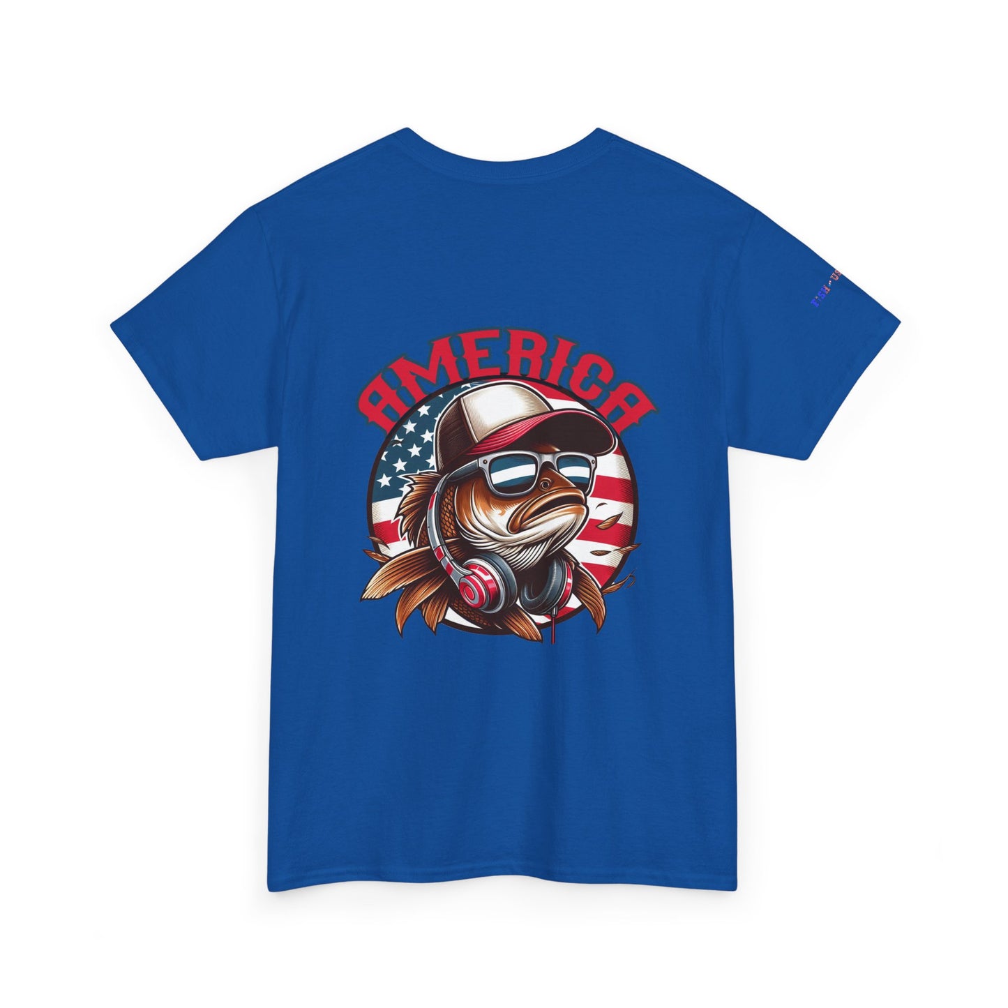 Carp America Patriotic Gulf of America Tee, Unisex Cotton T-Shirt, Fishing Shirt, Summer Apparel, Casual Wear, Gift for Anglers