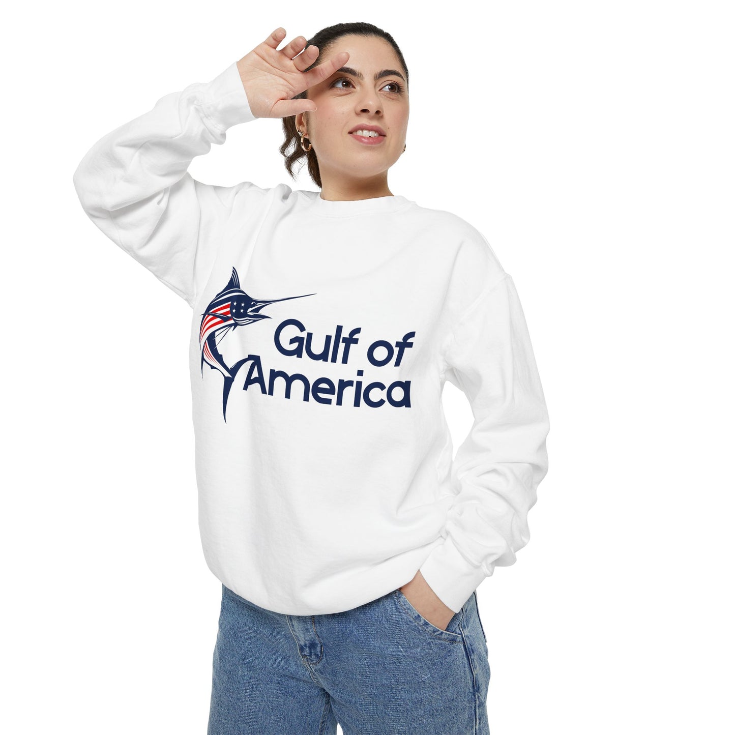 Gulf of America Sweatshirt – Unisex Cozy Apparel for Nautical Lovers, Fishing, Beach Days, Gifts, Summer Vibes, Casual Wear