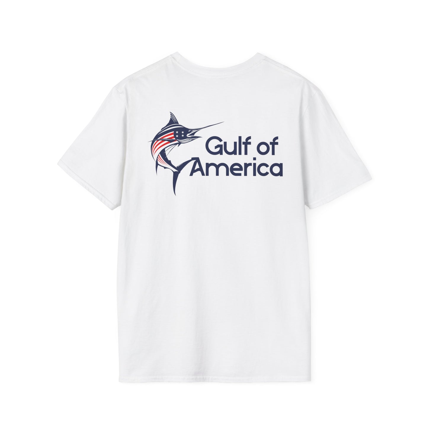 Gulf of America Unisex T-Shirt, Coastal Apparel, Fishing Gift, Summer Wear, Vacation Clothing, Marine Pride Tee