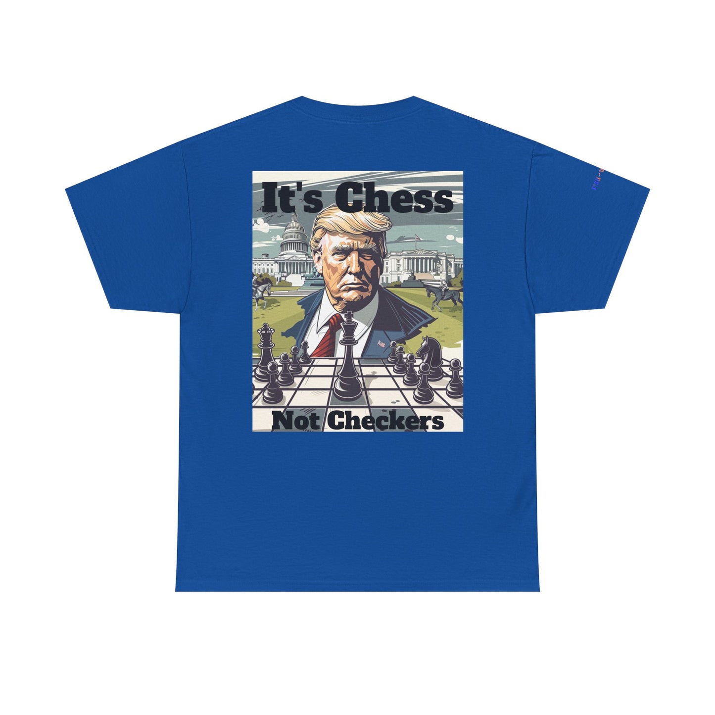 Chess Not Checkers Trump Gulf of America Brewery Tee, Unisex Cotton T-Shirt, Fishing Shirt, Summer Apparel, Casual Wear, Gift for Anglers