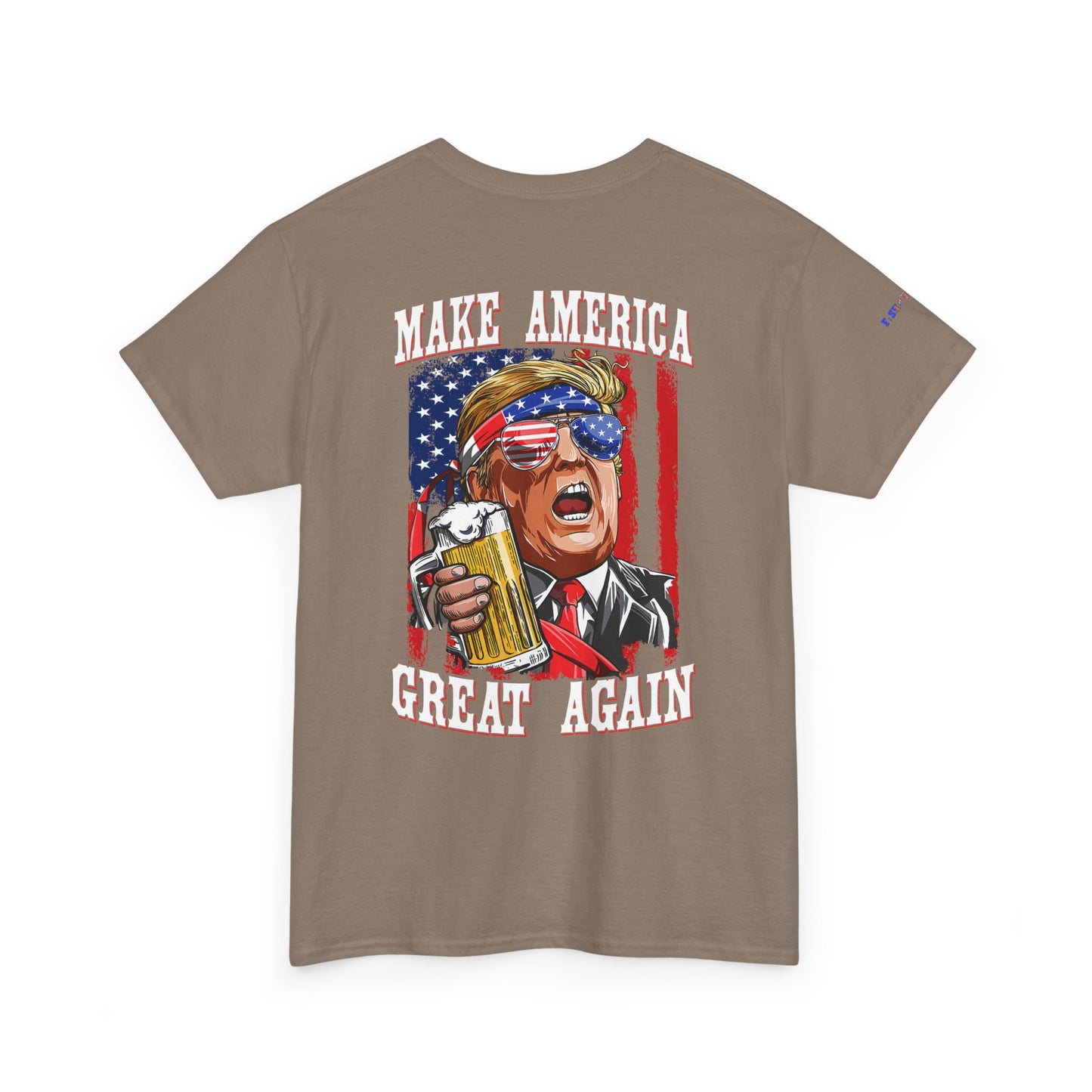 MAGA Trump Gulf of America Tee, Unisex Cotton T-Shirt, Fishing Shirt, Summer Apparel, Casual Wear, Gift for Anglers