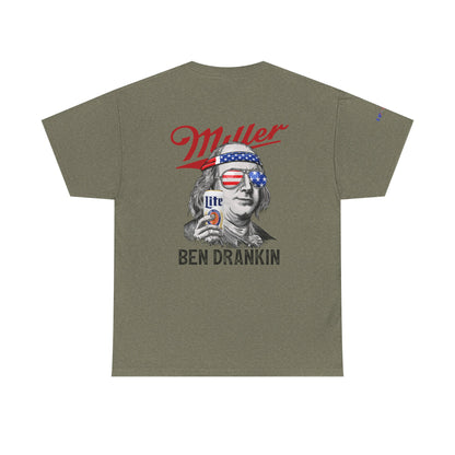Ben Franklin Gulf of America Brewery Tee, Unisex Cotton T-Shirt, Fishing Shirt, Summer Apparel, Casual Wear, Gift for Anglers